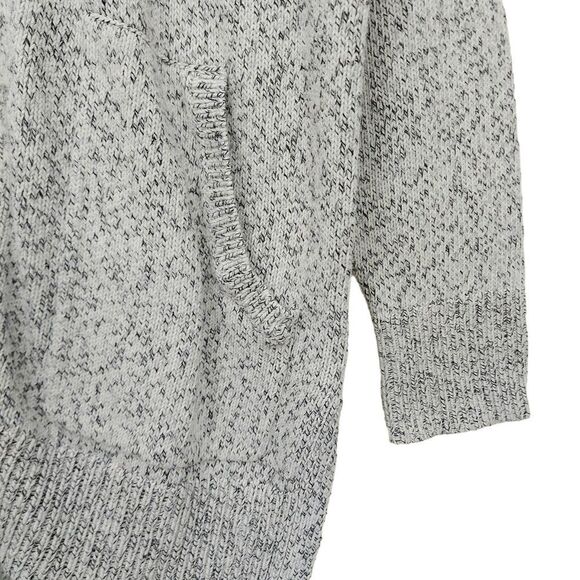 Madewell Open Cardigan Sweater Womens Small Gray Marled Long Sleeve 100% Cotton - Picture 6 of 13